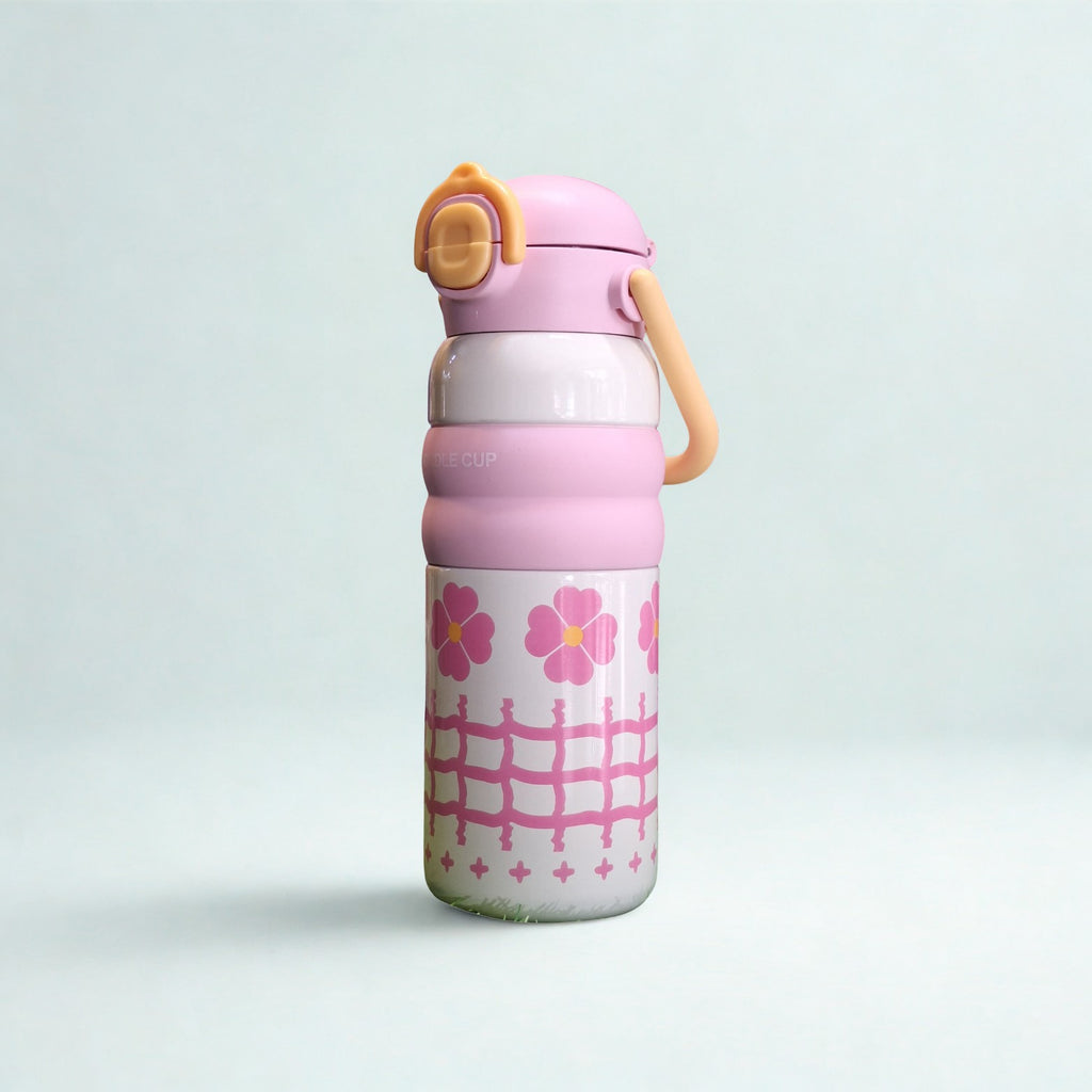Insulated Sipper Bottle for Kids with Handle