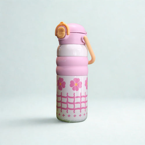 Insulated Sipper Bottle for Kids with Handle