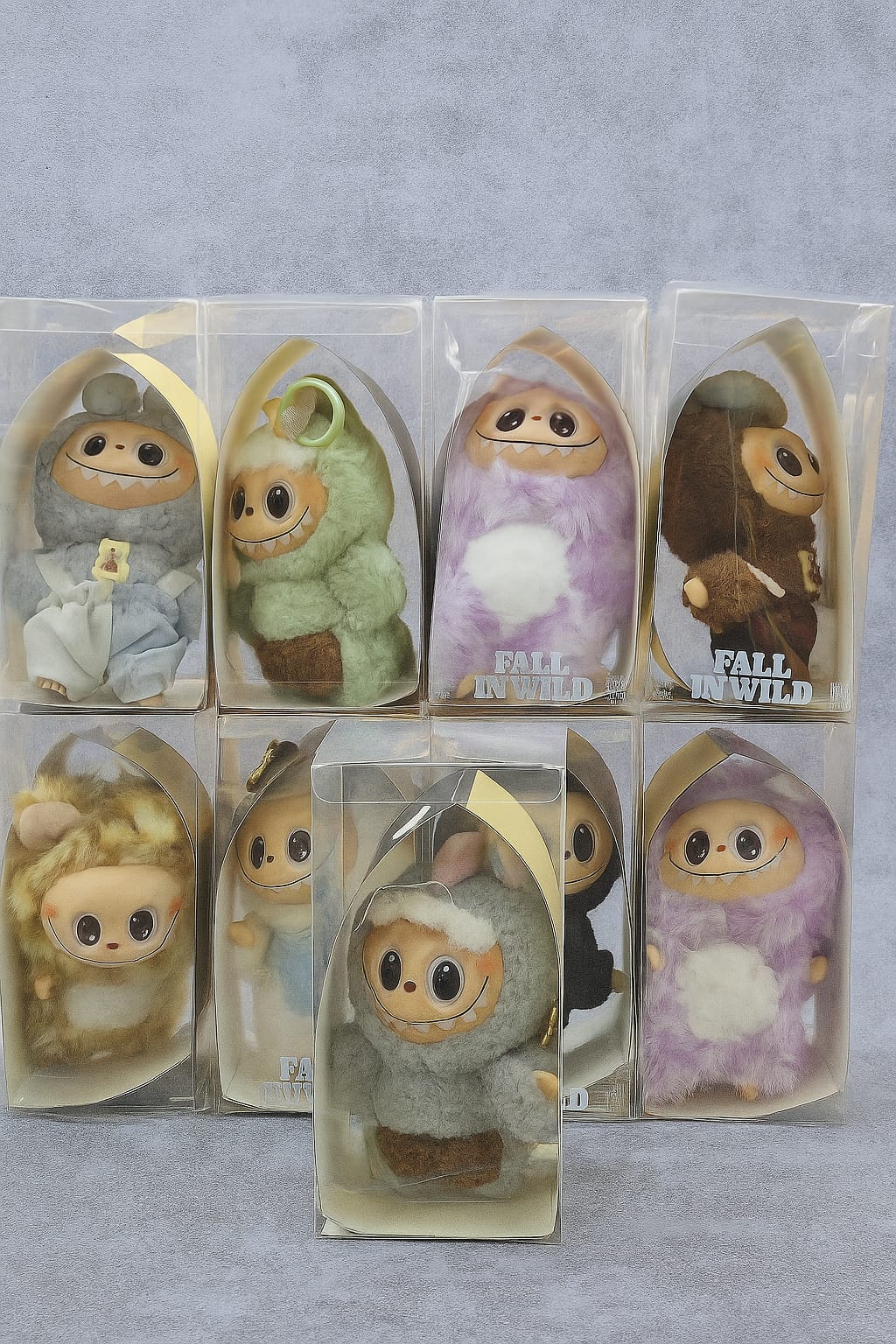 Labubu Plush Keychain