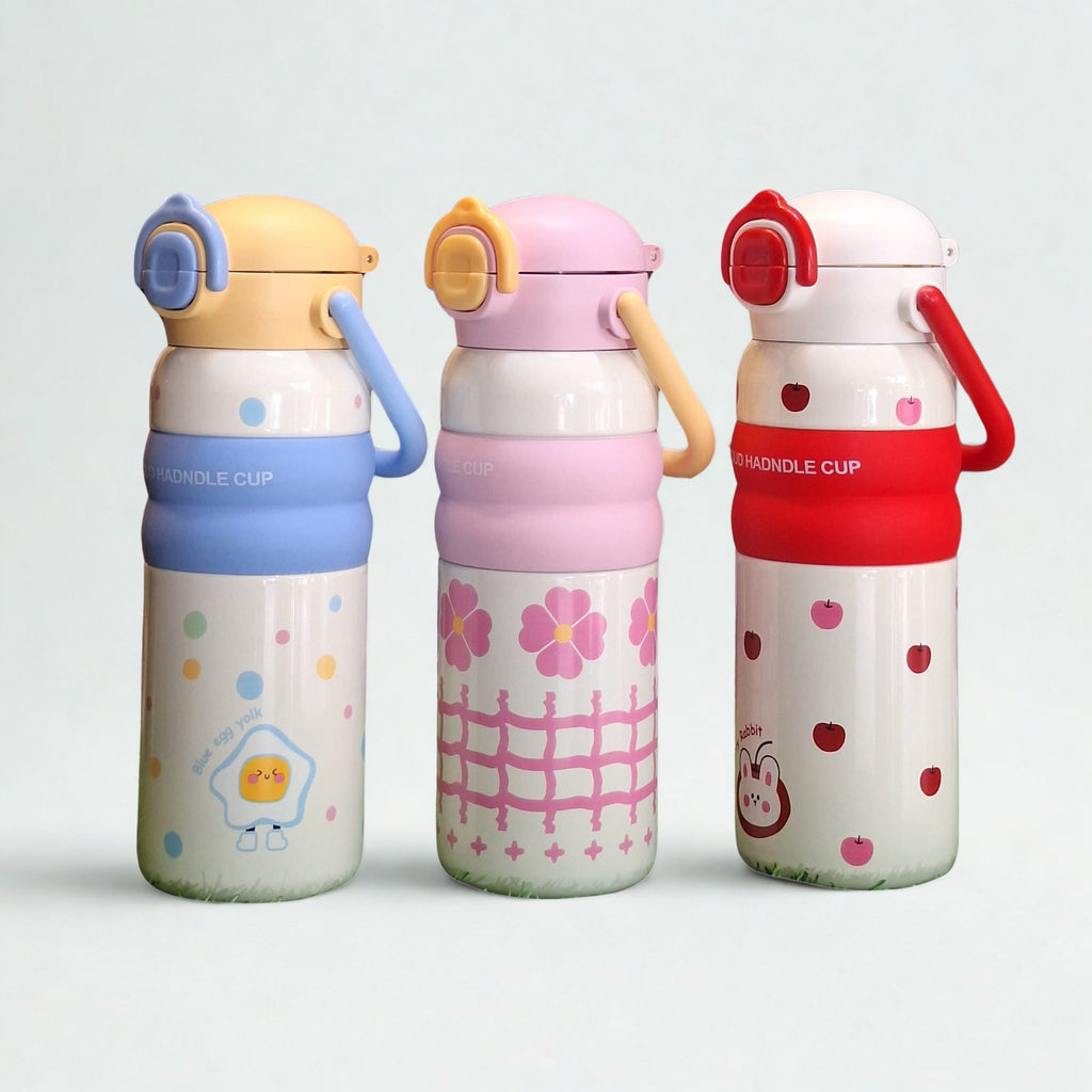 Insulated Sipper Bottle for Kids with Handle