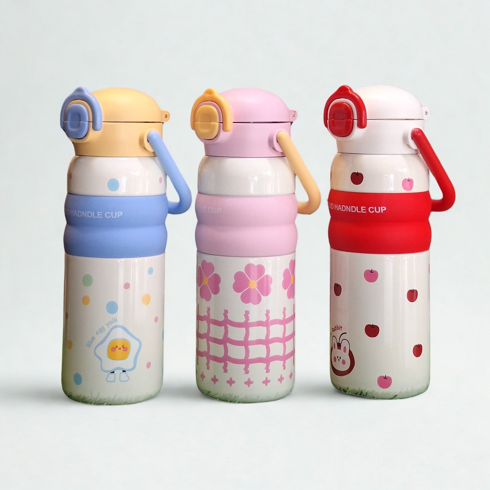 Insulated Sipper Bottle for Kids with Handle