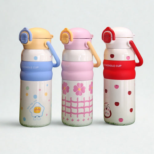 Insulated Sipper Bottle for Kids with Handle